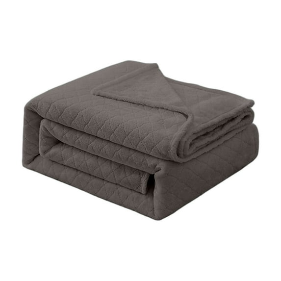 WNEXOPE Summer Cooler Quilt Blanket - Lightweight Thermal Blanket, Breathable Soft Comfortable Plush, Machine Washable for All Season Bed Use - Cozy Home Decor