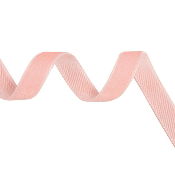 WNFJR 0.35 In Red Velvet Ribbon with Wired Edges - 10 Yards for Crafting, Gift Wrapping, and Festive Décor