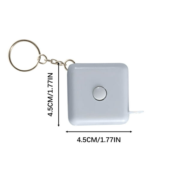 WNFJR 1.5M Dual-Sided Soft Tape Measure - Inch/Cm Conversion, Auto-Retractable Ruler for Sewing, Tailoring & Body Circumference Measurements