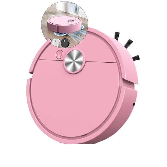 WNFJR 3 in 1 Robot Vacuum, Mopping Robotic Vacuum, Intelligent Robot Vacuum Cleaner, Powerful Suction Sweeping and Mopping Mini Vacuum Cleaner for Hard Floor, Pet Hair, Carpet