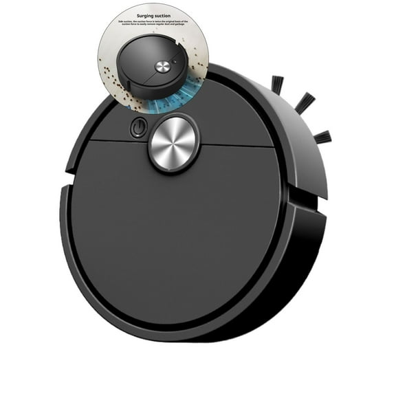 WNFJR 3 in 1 Robot Vacuum, Mopping Robotic Vacuum, Intelligent Robot Vacuum Cleaner, Powerful Suction Sweeping and Mopping Mini Vacuum Cleaner for Hard Floor, Pet Hair, Carpet