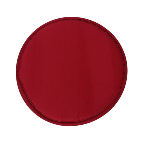 WNFJR 4-Pack Round Chair Cushions with Ties - Soft Cotton, 30cm Diameter for Indoor and Outdoor Dining Chairs, Living Room, Garden & Patio Decorative