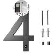 thumbnail image 1 of WNFJR 6 Inches House Numbers for Outside Modern House Address Numbers Metal Floating Home Address Sign for Outdoor from 0-9, 1 of 3