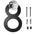 thumbnail image 1 of WNFJR 6 Inches House Numbers for Outside Modern House Address Numbers Metal Floating Home Address Sign for Outdoor from 0-9, 1 of 3