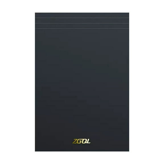 WNFJR A5 Thickened Large Paper Notebook with Blank, Lined, and Grid Pages, Durable Construction and Convenient Flip-Over Design, White, 160 Pages, Perfect for Writing, Drawing, and Journaling