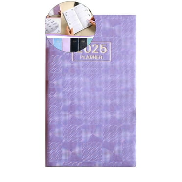 WNFJR A6 Mini Notebook Organizer | Daily Planner & Travel Diary | 60 Sheets | Multifunctional School & Office Planner