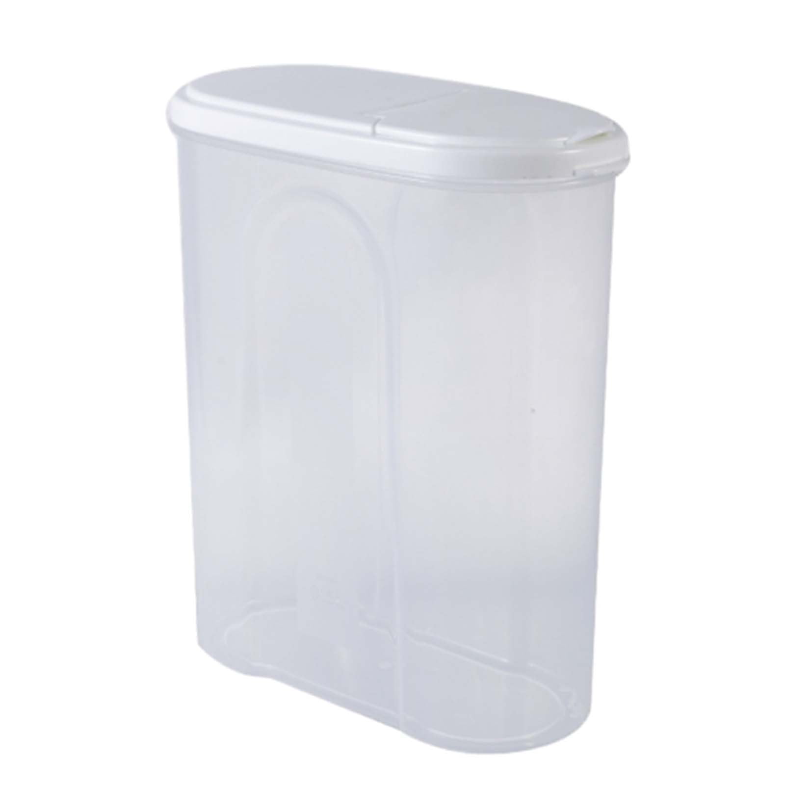 WNFJR Airtight Cereal Storage Container with Compartments FoodGrade