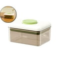 thumbnail image 1 of WNFJR Airtight Food Storage Containers, Smart One-Click Seal Lid, Mini Square Containers with Lids, Stackable Container for Snacks Candy Salt, 1 of 6