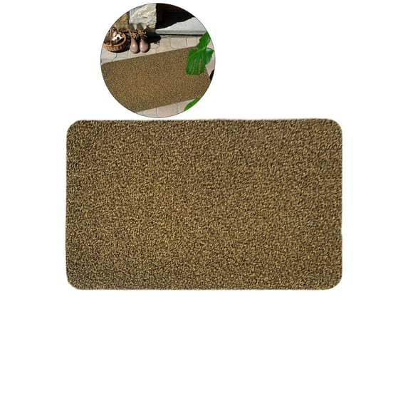 WNFJR Artificial Grass Door Mats Grass Rug Outdoor Fake Turf Grass Mats with Drainage Holes Grass Rug Pad for Dogs Patio Balcony Yard Lawn Garden Decor