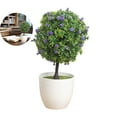 thumbnail image 1 of WNFJR Artificial Topiary Ball Trees - UV Resistant Faux Greenery for Garden, Yard, Porch, Patio Outdoor Deco, 1 of 4