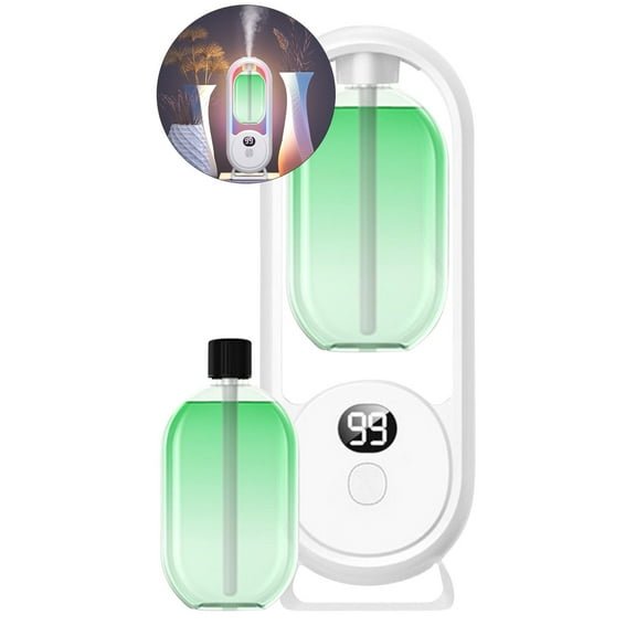 WNFJR Automatic Aromatherapy Diffuser, Automatic Diffuser Sprayer Toilet Freshener Intelligent Aromatherapy Diffuser Mini Air Freshener Humidifier