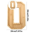 thumbnail image 1 of WNFJR Bamboo Wood Number Box, Wooden Charcuterie Number Fillable Board Box, Fruit Cheese Platter Vegetable Food Dish, Reuseable Serving Tray for Home Decor, Birthday Party Decorations, 1 of 4