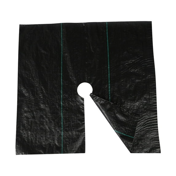 WNFJR Black Polypropylene Weed Barrier Fabric for Garden and Landscaping Use