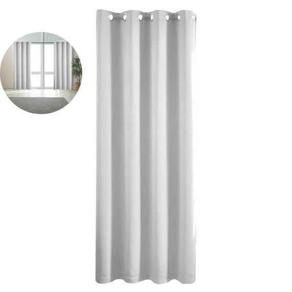 WNFJR Blackout Curtains – Sound Insulating & Thermal Bedroom Curtain Panels for Light Control – Easy Install Heavyweight Lined Curtains for Home Decor