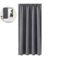 thumbnail image 1 of WNFJR Blackout Thermal Insulating Curtains - 2-Pack Solid Color Bedroom & Kitchen Curtains for Light Control, Noise Reduction & Energy Saving, 1 of 3