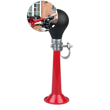 Vintage Style Red Metal Bicycle Horn – Loud Bugle For Bikes & Motorcycles – NEWPEARL