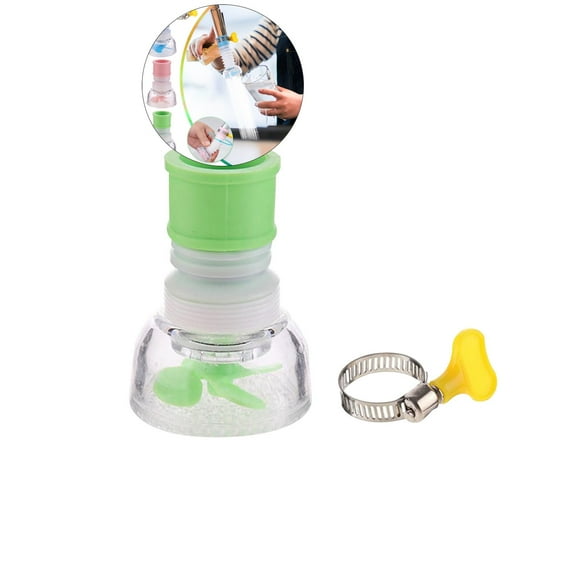 WNFJR Buy One Get One Free 360°Rotating Faucet Nozzle Water Filter Filter Sprayer Faucet Water Saving Device Pressurized Shower Faucet Accessories