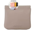 thumbnail image 1 of WNFJR Buy One Get One Free Mini Leather Squeeze Coins Purse Pouch Waterproof Pocket Cosmetic Bag for Women Travel Storage Bag for Headphones Jewelry, 1 of 4