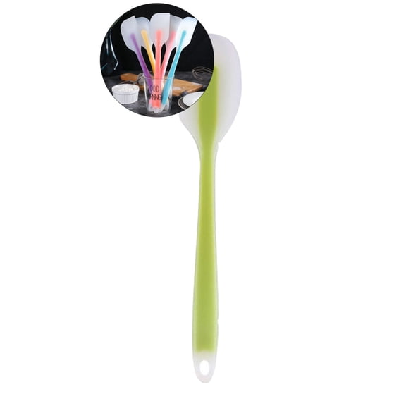WNFJR Buy One Get One Free Silicone Spatula Heat Resistant Cake Cream Butter Spatulas Mixing Batter Scraper Non-Stick Flexible Baking Cooking Tool