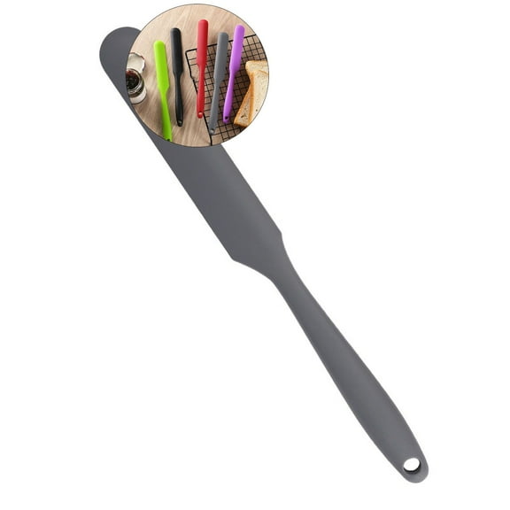 WNFJR Buy One Get One Free Silicone Spatula, Heat Resistant, Non Stick Rubber Kitchen Spatulas for Cooking, Baking