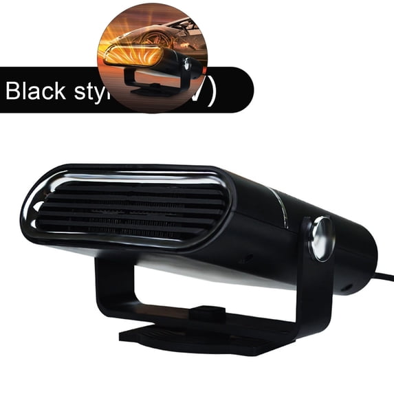 WNFJR Car Heater, Car Plug in Heater, Portable Heater for Vehicle, Windshield Defogger, Heater with 360 Degree Rotation, Heater for Car Plug in