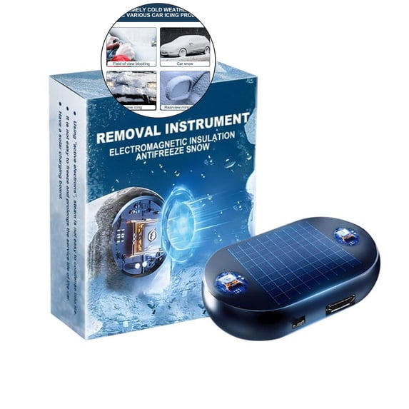 WNFJR Car Snow Removal Device New Car Defroster Electromagnetic Freeze and Snow Remover Anti-Freeze Car Snow Removal Device
