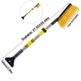 thumbnail image 1 of WNFJR Car Windshield Ice Scraper with Snow Brush, Snow Removal Squeegee for Automotive, Exterior Dust Remover Brushes and Brooms, Long Handled Snow Brush Tool, 1 of 4