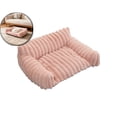 thumbnail image 1 of WNFJR Cat Couch for Pets - Fluffy Small Dog Sofa with Premium Soft Corduroy Fleece, Pet Sofa with Removable Washable Cover, Supportive Dog Couch Bed for Small Medium Dogs, 20inch, 1 of 6