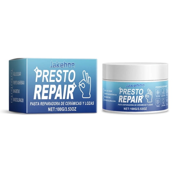 WNFJR Ceramic Repair Paste - 100g, Powerful & Traceless Fix for Tiles & Ceramics, Fast Curing, Waterproof, Easy to Use, Ideal for Home Repairs