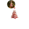 thumbnail image 1 of WNFJR Christmas Decorations Wooden Christmas Pendant, Unique & Exquisite Christmas Tree Decor, Enhance Holiday Ambiance, for Living Room, Bedroom Decor, 1 of 4