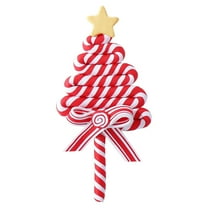 WNFJR Christmas Lollipop Ornaments for Christmas Tree Decorations - Hanging Candy Cane Ornaments Polymer Clay Christmas Decor for Xmas Tree Holiday Party Home Decor