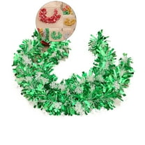 WNFJR Christmas Tinsel Garland Christmas Tree Garland Glitter Tinsel Twist Hanging for Christmas Tree Party Supplies Indoor and Outdoor Decorations