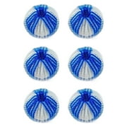 WNFJR Clothes Antis-Winding Adsorption Hair Removal Cleaning Ball Reusable Hair Remover Washing Machine Hair Catcher Laundry Ball Dryer Ball for Clothing 6PCS