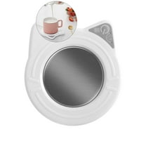 WNFJR Coffee Mug Warmer, Electric Powered Cup Warmer Heater mat Mat for Coffee Tea Milk Mug, Desktop Beverage Warmer for Office Home