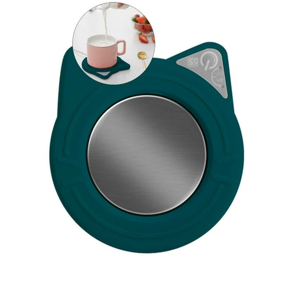 WNFJR Coffee Mug Warmer, Electric Powered Cup Warmer Heater mat Mat for Coffee Tea Milk Mug, Desktop Beverage Warmer for Office Home