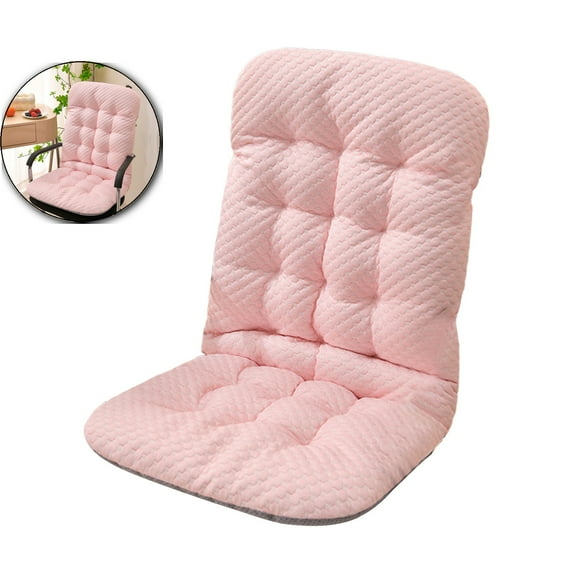WNFJR Cooler Chair Cushions for Summer High Back Patio Cushion Non-Slip Bottom Tufted Seat Pads with Ties Office Chair Pads Seat Cushion