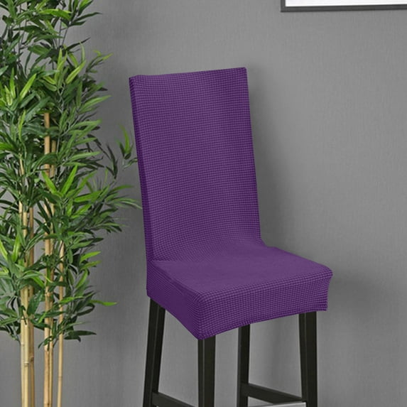 WNFJR Dining Room Chair Covers - Chair Covers Kitchen Chair Slipcovers Stretch Washable Decorative Seat Protector for Home Party