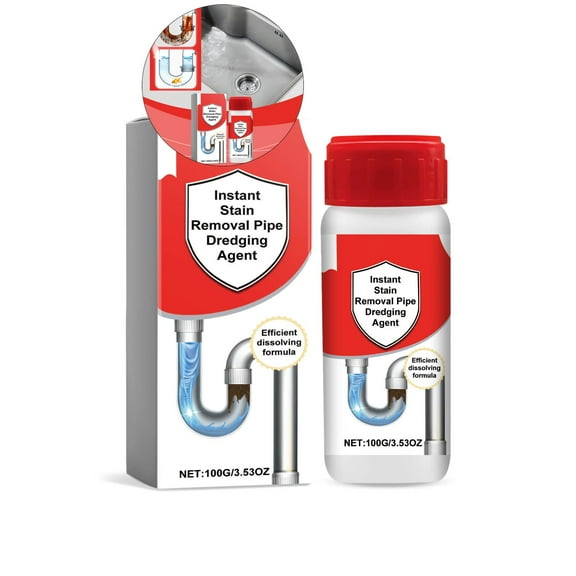 WNFJR Drain Cleaner - for Sink, Dredge, Pipeline, Bathroom, Tub, Toilet, Kitchen, Septic System, Plumbers