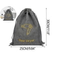 thumbnail image 1 of WNFJR Drawstring Storage Bags for Hair Dryer, Blow Dryer Travel Case with Drawstring Shoe Pouch, Universal Cosmetic Bag for Travel Wallet Organizer, 1 of 3