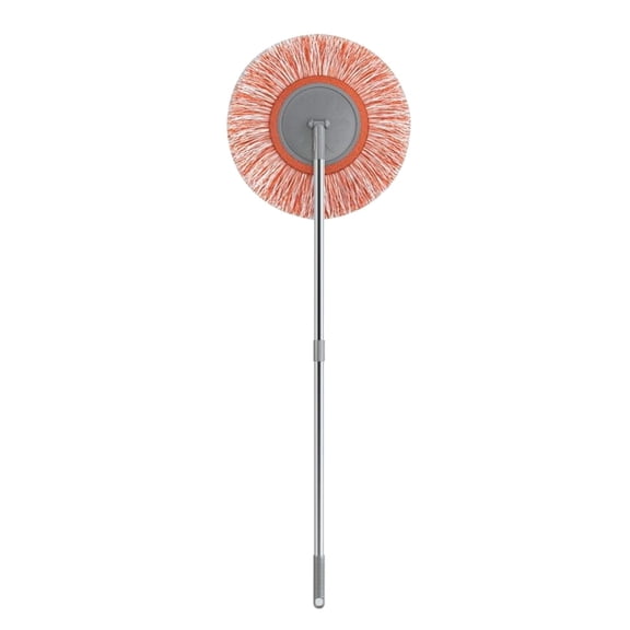 WNFJR Dusting Chenille Mop, Coral Cloth Head Duster, Adjustable Buckle Sunflower Mop, Multi-Purpose Absorbent Cleaning Tool