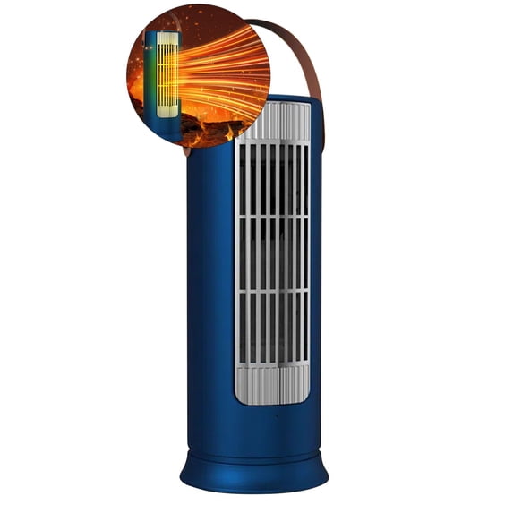 WNFJR Energy-Saving Desktop Heater with Tip-Over Safety, Fast Heating, Quiet Operation, and Smart Temperature Control - Ideal for Home Office