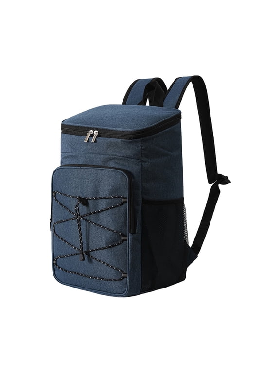 Extra Large Insulated Backpack with Lunch Box for Men & Women - Leakproof Cooler for Travel, Hiking, Camping, and Beach Trips