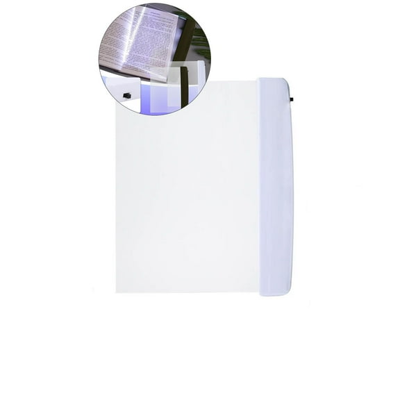 WNFJR Flat Book Light, Book Page Light, Flat Book Lights for Reading in Bed at Night, Book Light Flat for Comfortable Reading Experience