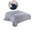 thumbnail image 1 of WNFJR Fleece Throw Blanket for Couch Sofa or Bed Throw Size, Soft Fuzzy Plush Blanket, Luxury Flannel Lap Blanket, Super Cozy and Comfy for All Seasons(Khaki), 1 of 4