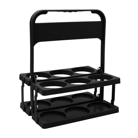 WNFJR Foldable Beer Carrier: Lightweight and Portable Drink Holder for Athletes, Coaches, and Camping