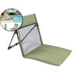 thumbnail image 1 of WNFJR Foldable Seat for Poolside Chairs, Portable Outdoor Poolside Chairs for Edge of Pool, Beach Chair, Swimming Pool Accessories, Pool Seats for Edge, Beach Camping Picnic Lawn, Green, 1 of 7