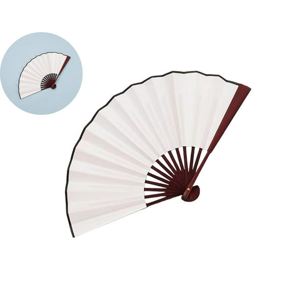 WNFJR Folding Fan for Weddings Parties Fashion Accessory Lightweight Lace Silk Handheld Fan for Summer Events Decor & Gifts