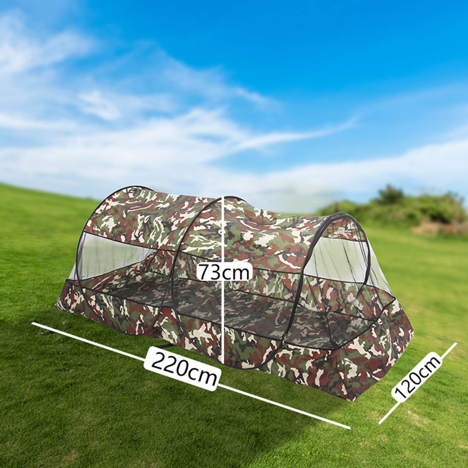 WNFJR Folding Netting Bed Tent Portable Mosquito Netting with Bottom