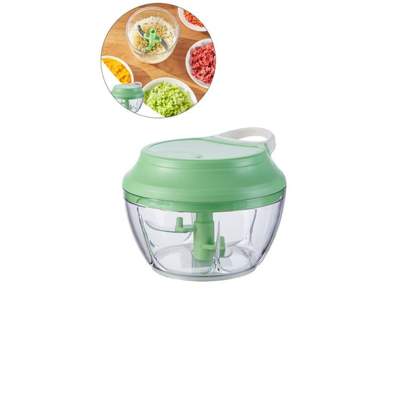 WNFJR Food Chopper Vegetable Cutter, Hand String Vegetable Chopper Onions Cutter for Vegetable Fruits Nuts