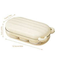 WNFJR Food Grade Ice Box Household Ice Cubes With Lid Mini Press Ice Cell Easy to Clean Ice Tray